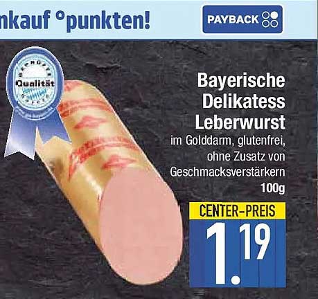Bayerische Delikatess Leberwurst