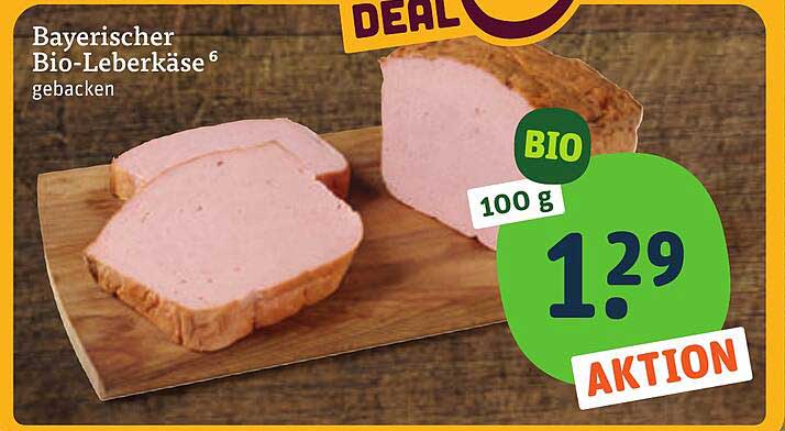Bayerischer Bio-Leberkäse gebacken