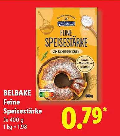Belbake Feine Speisestärke