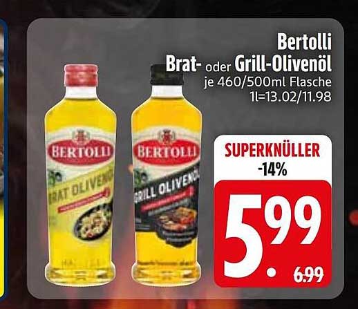 Bertolli Brat- oder Grill-Olivenöl