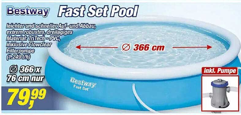 Bestway Fast Set Pool