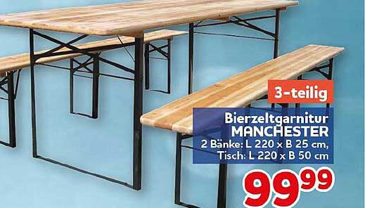 Bierzeltgarnitur MANCHESTER