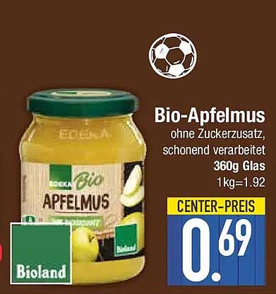 Bio-Apfelmus