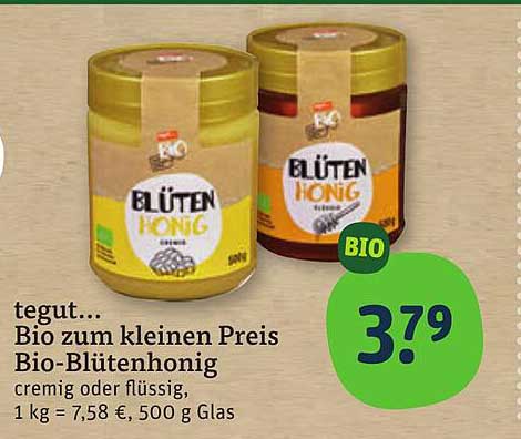 Bio-Blütenhonig