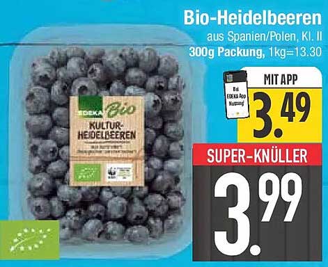 Bio-Heidelbeeren