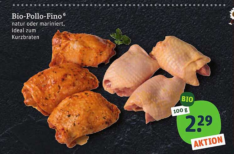 Bio-Pollo-Fino⁶ natur oder mariniert, ideal zum Kurzbraten