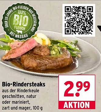 Bio-Rindersteaks