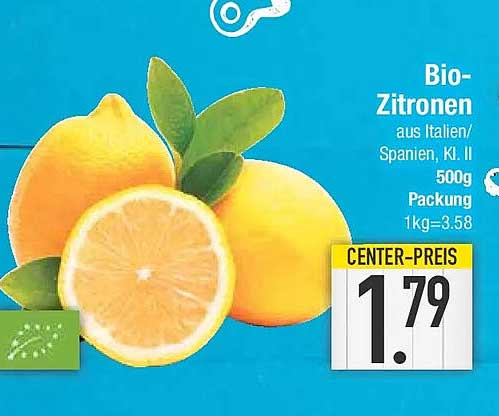Bio-Zitronen
