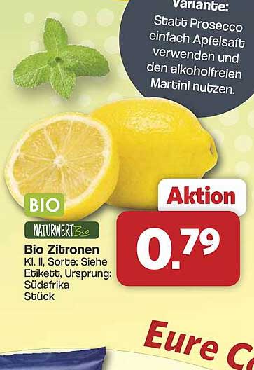 Bio Zitronen