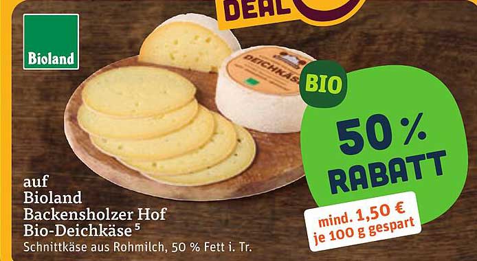 Bioland Backensholzer Hof Bio-Deichkäse