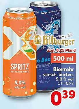 Bitburger Biermix