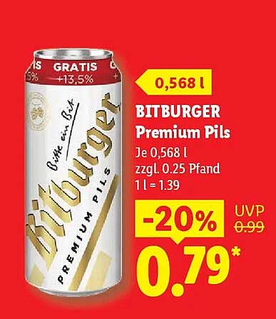 BITBURGER Premium Pils