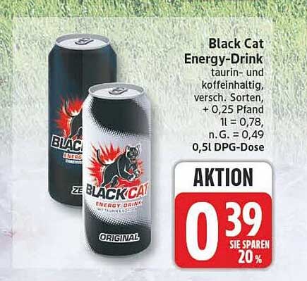 Black Cat Energy-Drink