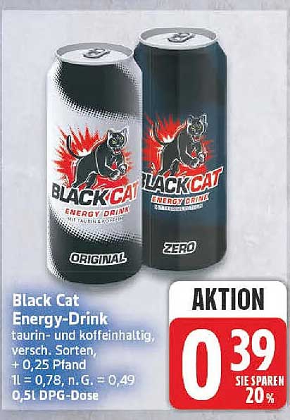 Black Cat Energy-Drink