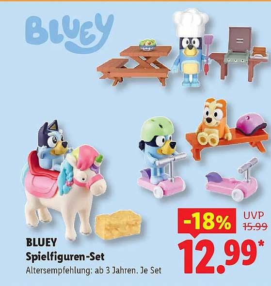 BLUEY Spielfiguren-Set