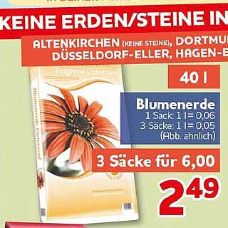 Blumenerde