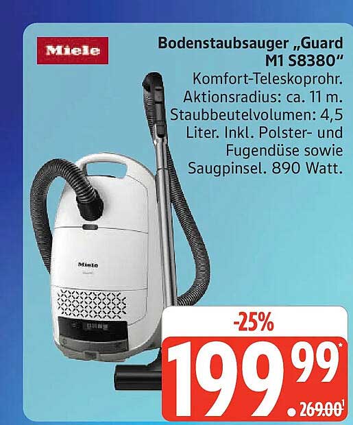 Bodenstaubsauger „Guard M1 S8380“