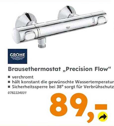 Brausethermostat „Precision Flow“