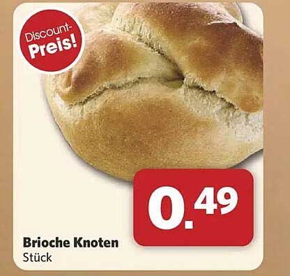 Brioche Knoten Stück