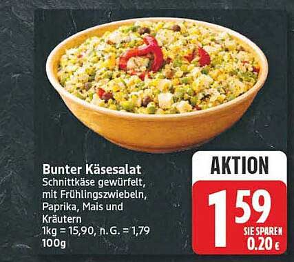 Bunter Käsesalat