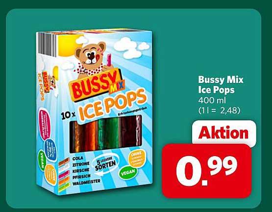 Bussy Mix Ice Pops