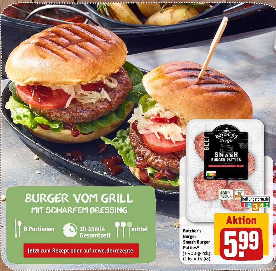 Butcher’s Burger Smash Burger Patties*