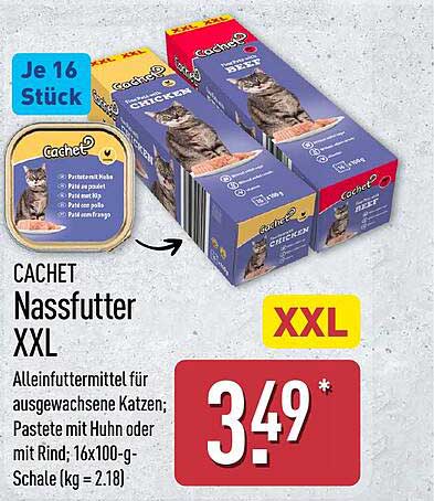 CACHET Nassfutter XXL