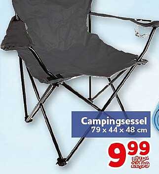 Campingsessel 79 x 44 x 48 cm