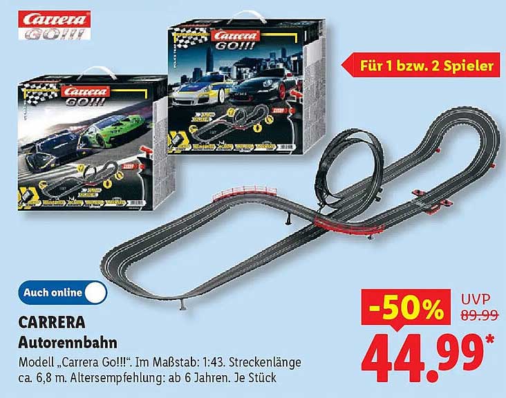 CARRERA Autorennbahn