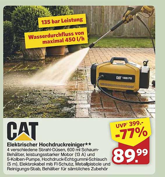 CAT Elektrischer Hochdruckreiniger**