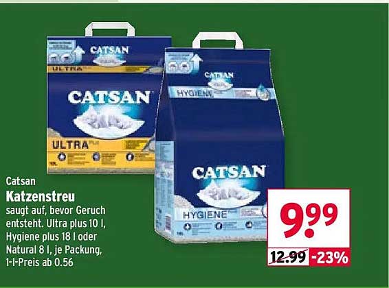 Catsan Katzenstreu