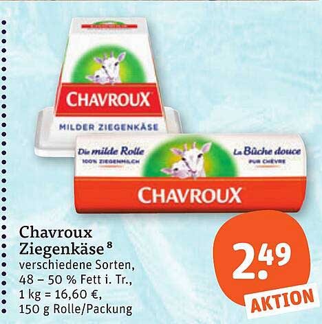 Chavroux Ziegenkäse