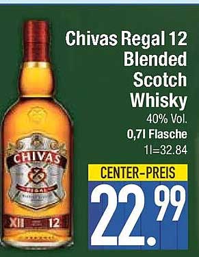 Chivas Regal 12 Blended Scotch Whisky
