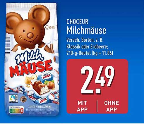 CHOCEUR Milchmäuse