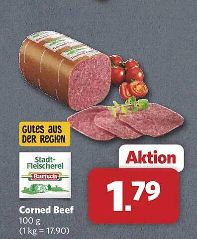 Corned Beef 100 g (1 kg = 17.90)