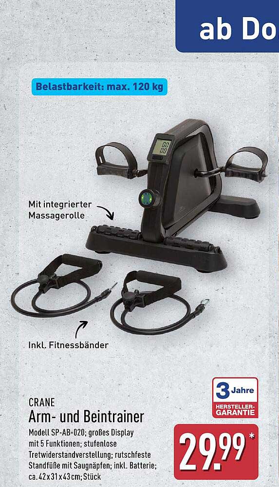CRANE Arm- und Beintrainer
