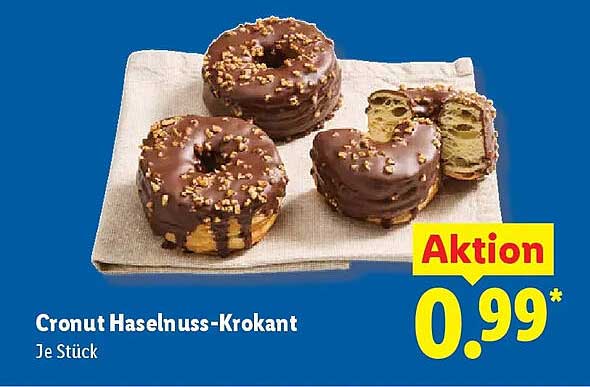 Cronut Haselnuss-Krokant
