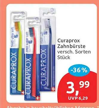 Curaprox Zahnbürste versch. Sorten Stück