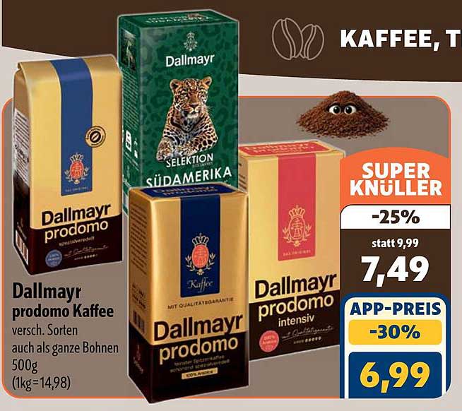Dallmayr prodomo Kaffee