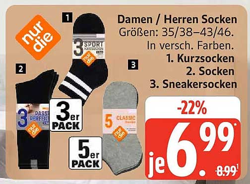 Damen / Herren Socken