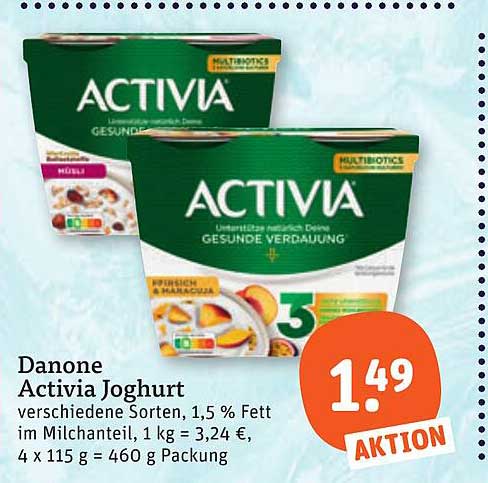 Danone Activia Joghurt