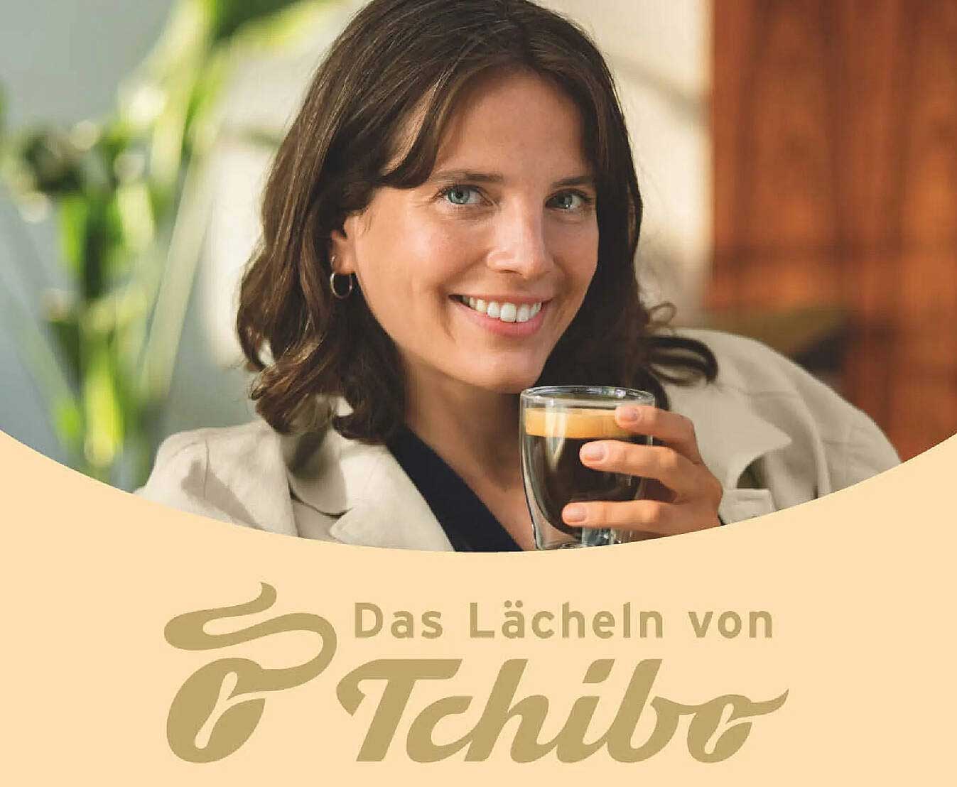 Das Lächeln von Tchibo