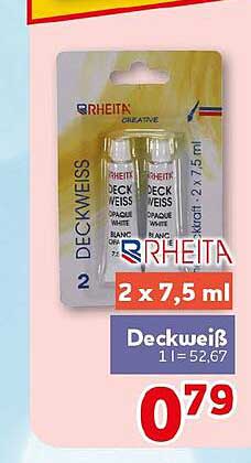 Deckweiß 2 x 7,5 ml