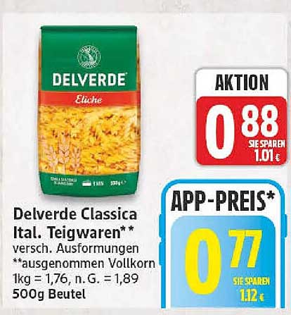 Delverde Classica Ital. Teigwaren**