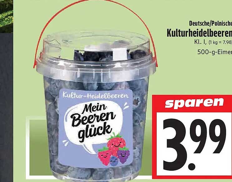 Deutsche/Polnische Kulturheidelbeeren
