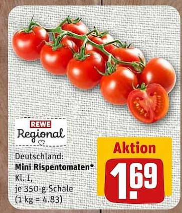 Deutschland: Mini Rispentomaten*