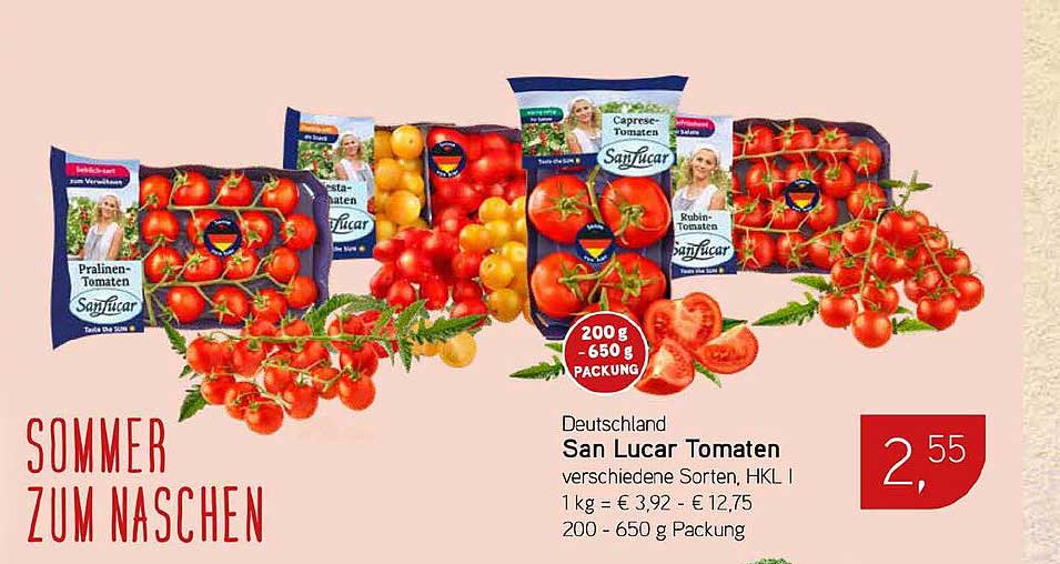 Deutschland San Lucar Tomaten