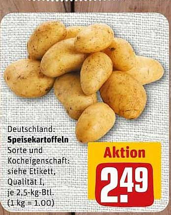 Deutschland: Speisekartoffeln