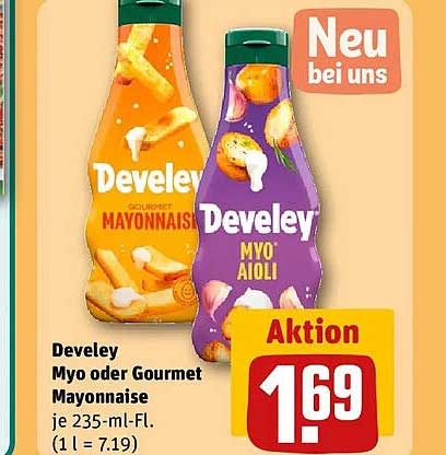 Develey Myo oder Gourmet Mayonnaise