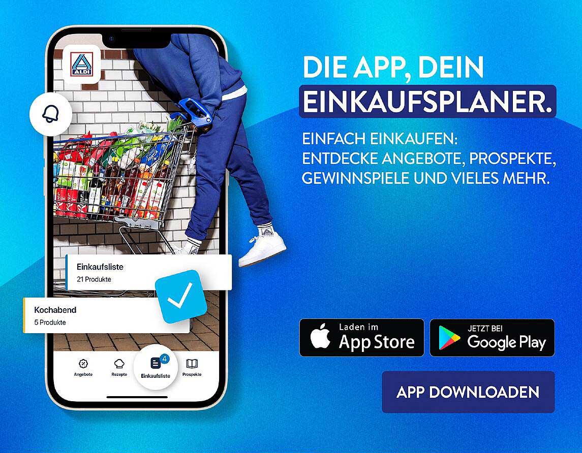 DIE APP, DEIN EINKAUFSPLANER.
